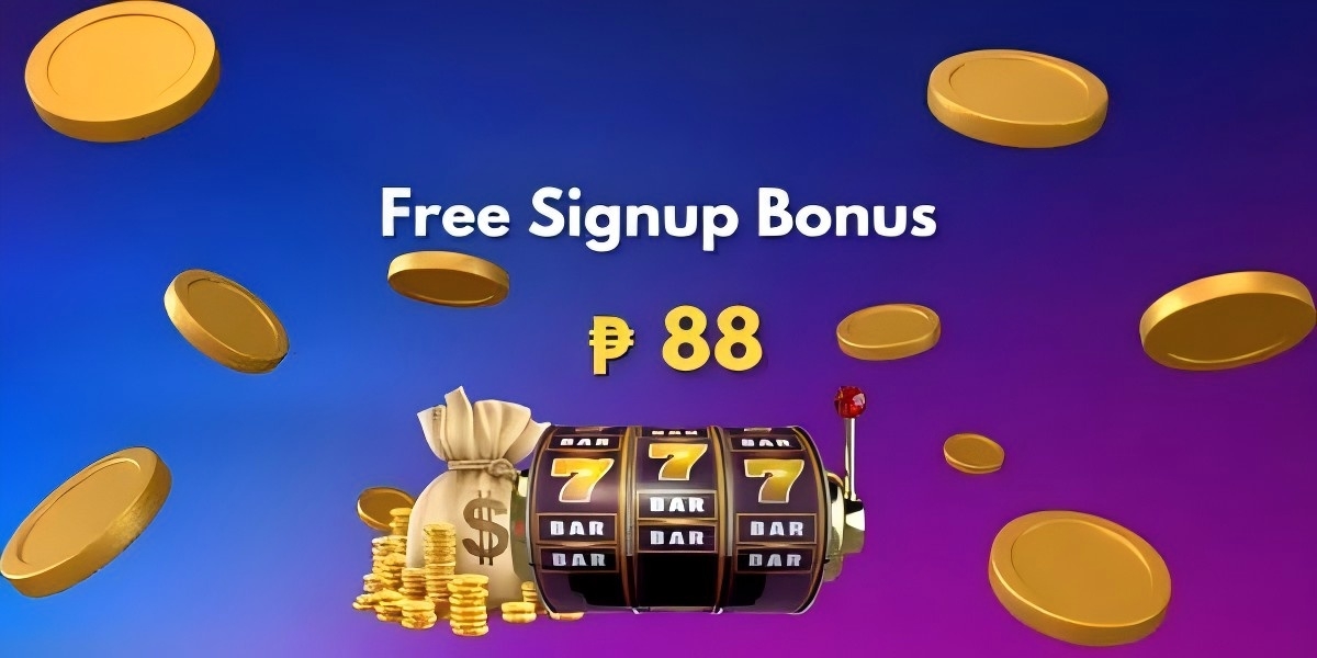 Welcome campaign banner with golden slot reels and bonus headline